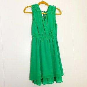 Kelly Green Flirty Ya LosAngeles Summer dress